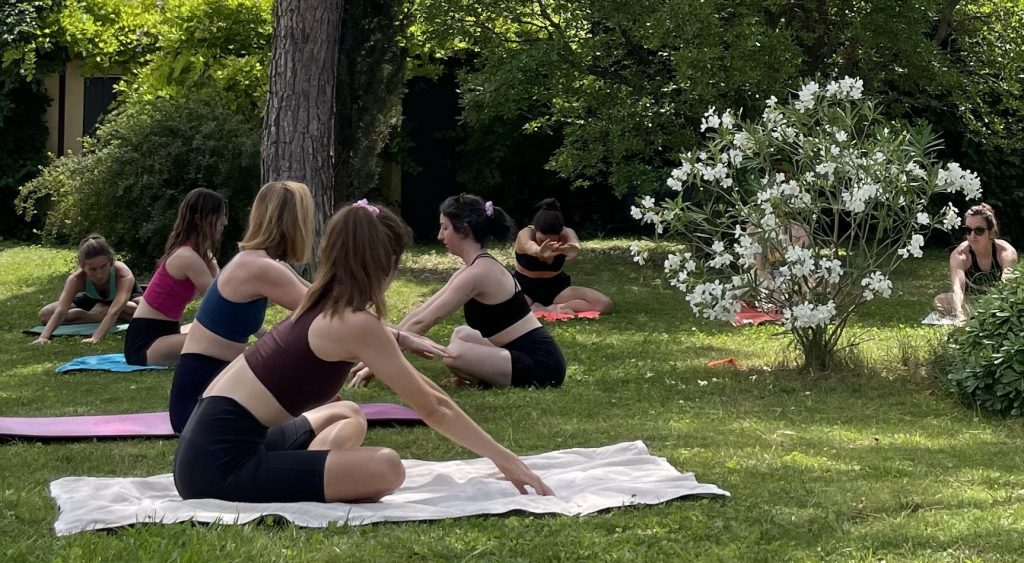 Retraite de yoga avec Cécile
